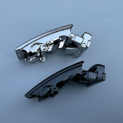 男合金自动皮带扣头有轨道皮带头