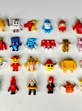 跨境steal a brainrot全角色手办玩具脑腐家族合集67数字人公仔