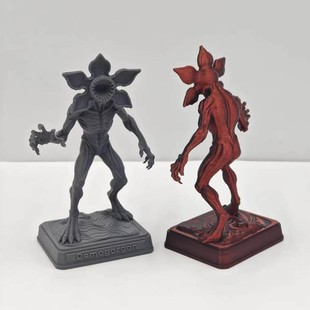 Demogorgon怪奇物语3D打印底座人形食人花模型手办摆件玩具小礼品
