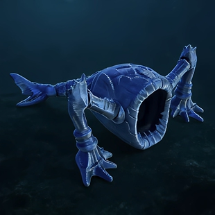 3D打印深海迷航宇宙食海者手办模型菊花触手怪恶魔食天者儿童玩具