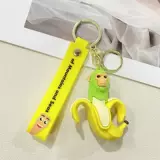 Трехмерная фигурка, подвеска, кукла из мягкой резины, украшение на сумку, брелок, крокодил