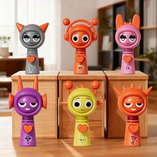 sprunki节奏盒子变脸公仔手办德普勒西蒙杰文儿童解压趣味玩具