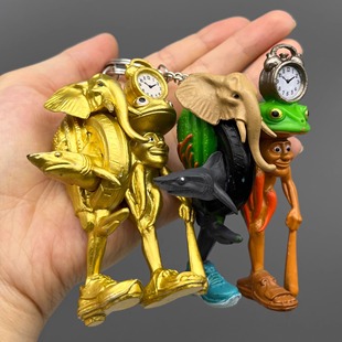 美国山海经金银五帝王融合怪公仔钥匙扣挂件儿童书包挂件开学玩具
