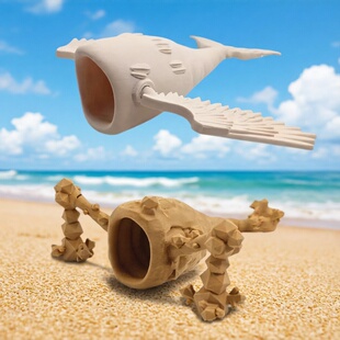 深海迷航食天者vs陆食者手办模型3D打印关节可动夜光宇宙红鱼摆件