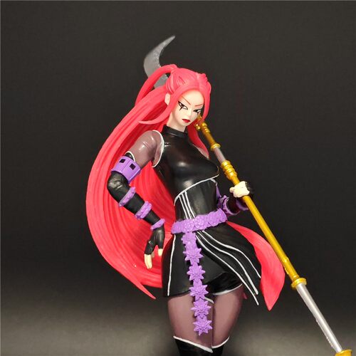 Demon Hunters超强形态红发米拉手办kpop猎魔女团vs恶魔男团摆件