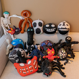 roblox Doors hotel逃离大门公仔玩偶怪物娃娃门中惊魂毛绒玩具