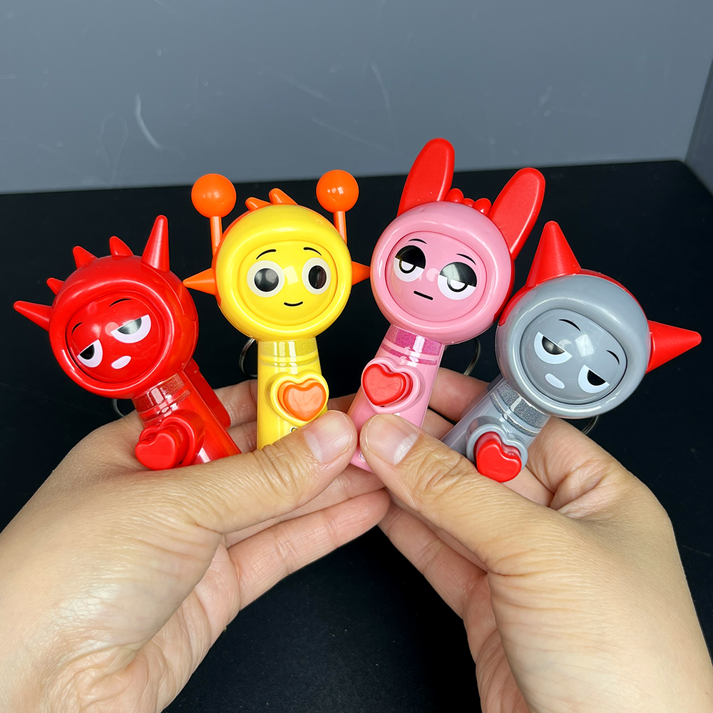 新品节奏盒子变脸公仔平基奥伦sprunki按键变脸手办钥匙扣小礼物