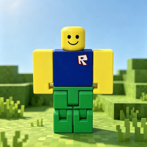 Roblox被遗弃游戏系列菜鸟杀手约翰.多Chance多关节可动14CM手办