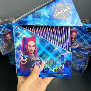 KPOP Demon Hunters卡包盲袋猎魔女团沙加男团稀有卡牌抽珍藏卡片