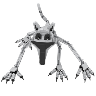 poppy playtime波比3梦魇猫积木玩具大号变异瞌睡猫儿童颗粒拼装