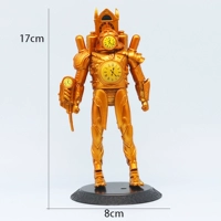 Большие подвижные часы, кукла, 17см