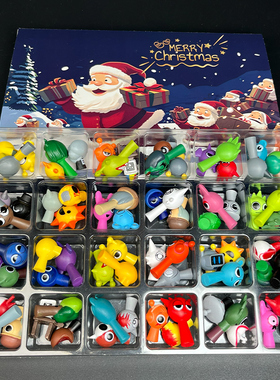 sprunki圣诞大礼包节奏盒子手办洞洞乐三阶段大全72款高品质公仔