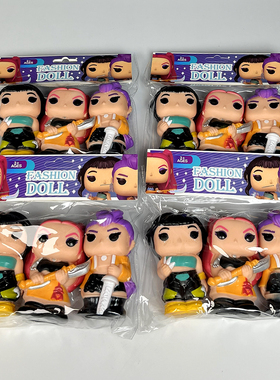 HUNTR/X猎魔女团露米拉佐伊捏捏乐玩具kpop儿童解压软胶公仔手办