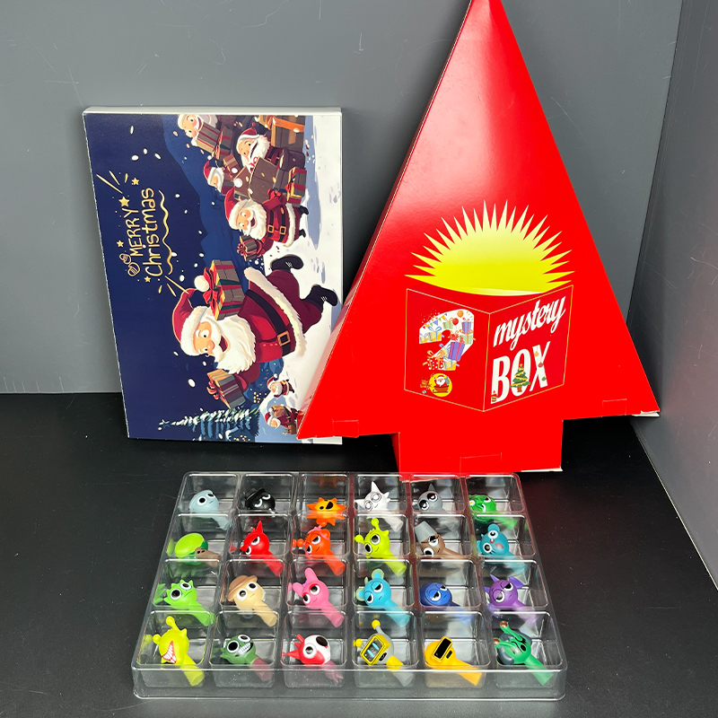 圣诞版西蒙奥伦电脑先生公仔手办sprunki节奏盒子洞洞乐节日礼物