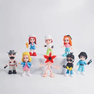 跨境新款怪奇物语手办食人花公仔手办玩具电影周边模型盲盒礼物