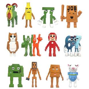 窃取脑腐新款手办数字77数字母WL偷走一颗脑红游戏手办摆件模型