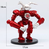 Большое подвижное красное сверло, электродрель, кукла