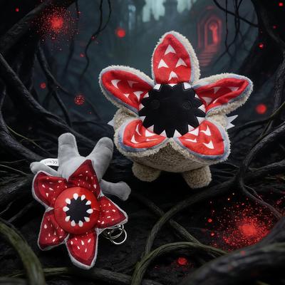 跨境Stranger Things plush怪奇物语5食人花毛绒挂饰玩偶公仔挂件