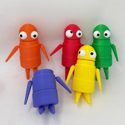 跨境新款 R.E.P.O repo plush 回收行动游戏周边机器人公仔摆件