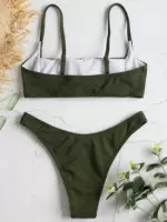 Đồ lót nữ nghỉ mát áo ngực mỏng gợi cảm mà không có bộ đồ bơi bikini bikini tam giác gợi cảm - Bikinis đồ bơi nữ cao cấp