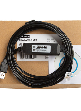 适用光洋PLC编程电缆数据下载线USB-KOYO SM/SH/DL350/DL05/SZ/PZ