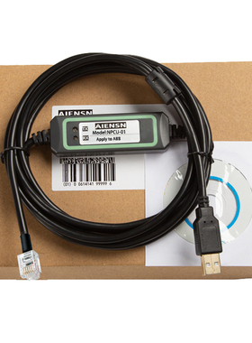 适用ABB变频器ACS 800/600/1000 DCS500调试电缆USB数据线NPCU-01