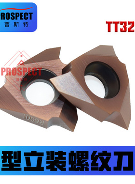 普斯特泛型立装螺纹刀片 TT32R5501/6000/6001 P6205