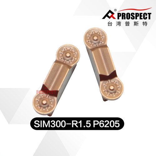 普斯特元宝槽刀片 SIM200/250/300-R1.0/1.25/1.5 P6205
