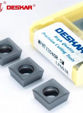 戴斯卡数控三面刃刀片MPHT MPGT060304/080305/120408-SM LF6018
