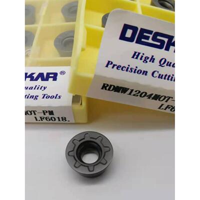 戴斯卡数控铣刀片RDMW1204MOT-PM RDMW1605MOT-PM LF6018