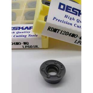 戴斯卡数控铣刀片RDMT1204MO-MQ LF6018 LF6028S圆刀粒R6