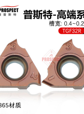 普斯特-高端系列槽刀片 TGF32R100/200-R1.0 GD365