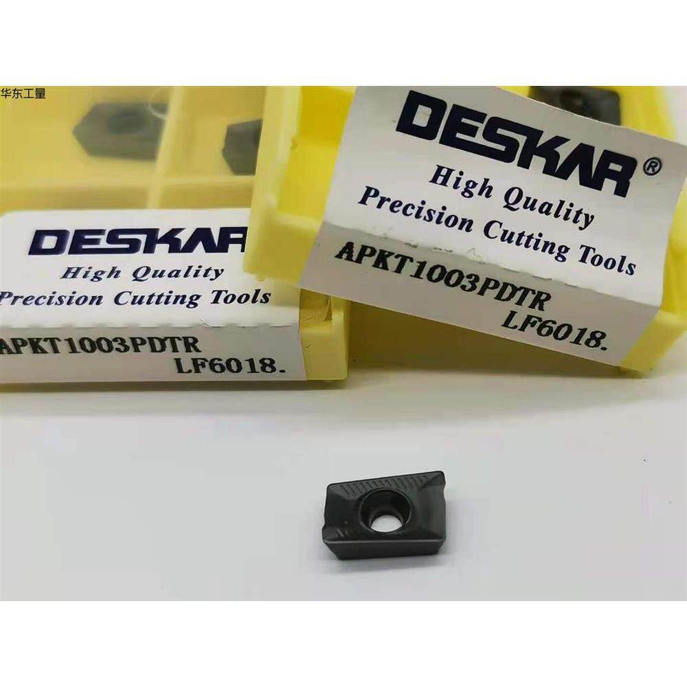 数控铣刀片APKT1003PDTR/160408-HM LF6018钢件不锈钢通用 戴斯卡