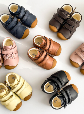 Little现货 丹麦bundgaard SS26幼童佩缇黄鼻子系列二段学步鞋