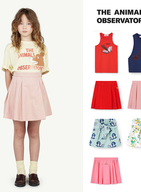 Little家现货 TAO SS26春夏女宝宝百搭背心半裙百褶裙