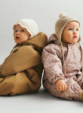 85Z现货Little丹麦WHEAT  FW25秋冬男女宝加厚连体防风保暖滑雪服