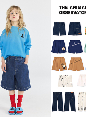 Little现货 TAO SS26春夏男女宝百搭牛仔裤短裤裤子