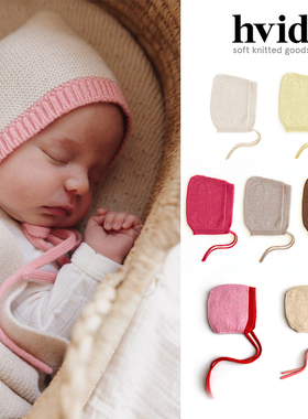 85Z Little现货 比利时HVID FW25秋冬儿童柔软羊毛针织保暖精灵帽