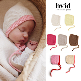 FW25秋冬儿童柔软羊毛针织保暖精灵帽 比利时HVID 85Z Little现货