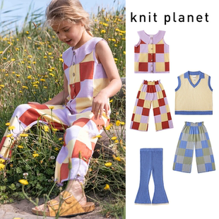 planet Little家现货 英国 knit SS26春夏女宝宝背心上衣阔腿裤