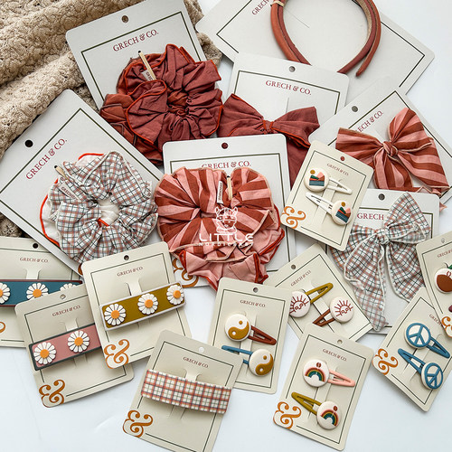 little现货丹麦grechco发饰