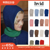 比利时HVID 65Z Little现货 FW25儿童柔软羊毛针织保暖护脖防风帽