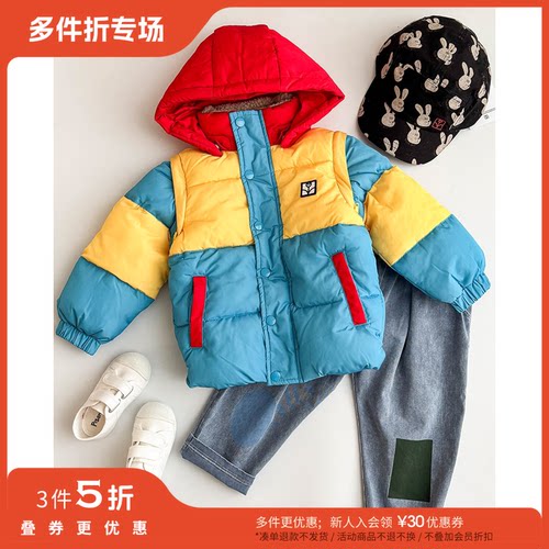3件5折 Little西班牙the campamento FW25男女宝连帽棉服护耳帽