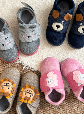 7Z 补货现货西班牙IGOR儿童魔术贴保暖棉鞋牛皮室内鞋学步鞋