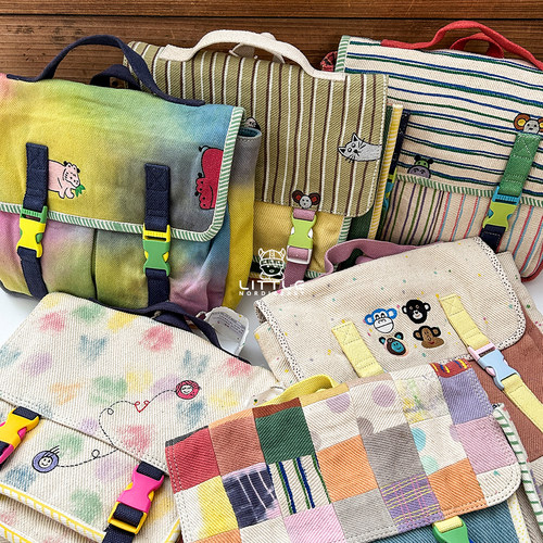 little现货 印度choose kind FW25儿童卡通动物幼儿园双肩包腰包