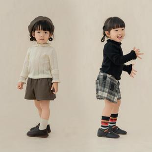 FW25新款 perla 秋冬精纺羊毛针织麻花木耳边上衣 Dua Little现货