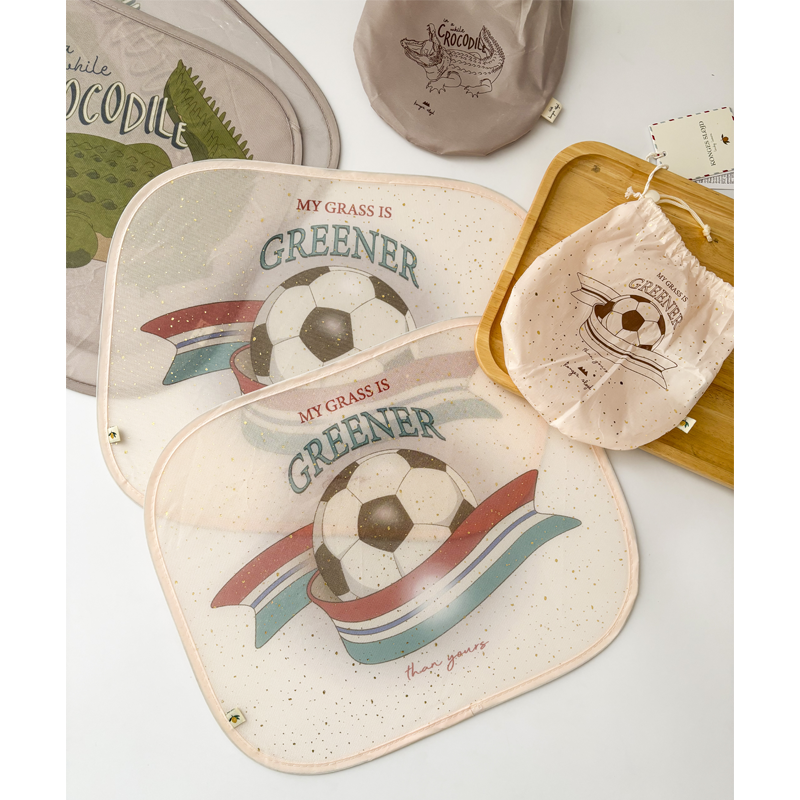 85Z Little现货 丹麦Konges Slojd SS25汽车遮阳板折叠收纳防晒