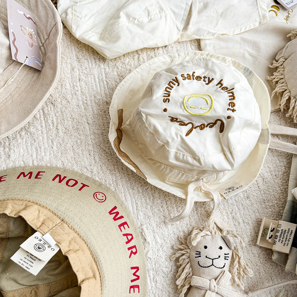 现货Littleleoleo FW25秋冬儿童遮阳水桶帽渔夫帽手摇铃奶嘴链,童装/婴儿装/亲子装,帽子,淘宝优惠券,粉丝福利购,淘宝优惠卷