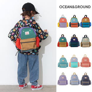 85Z现货little日本OCEANGROUND FW25秋冬儿童双肩包幼儿园入轻盈