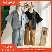 Little家 SS23宝宝翻领短袖 美国HONOR 5件3折 THE GIFT 背心短裤